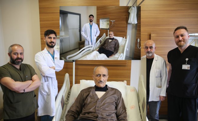 Van’da kalbi duran Harbi Dağlarer 25 dakikalık müdahaleyle hayata döndü
