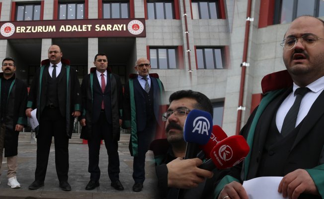 Erzurum'da Hukukçular Derneği'nden Filistinli esirlere yönelik idam düzenlemesine tepki