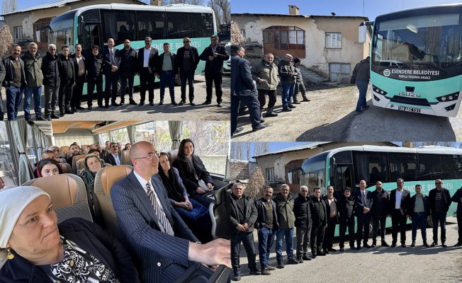 Esendere'de ücretsiz toplu taşıma genişledi, yeni araçlar hizmete başladı