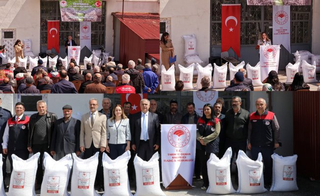 Ağın'da 108 çiftçiye yüzde 75 hibeli nohut tohumu desteği
