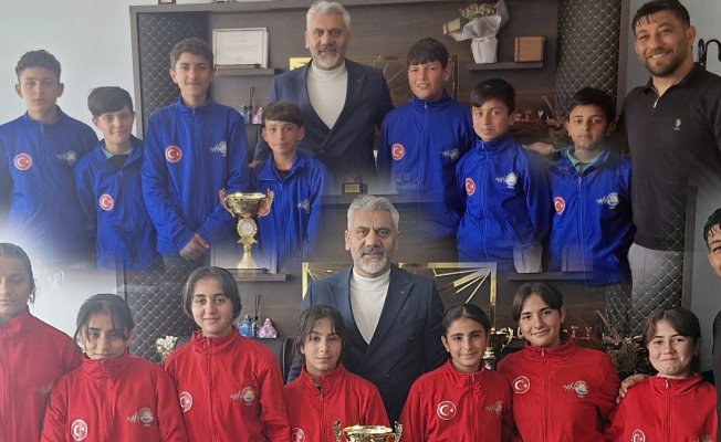 TESKOMB Süphan Ortaokulu öğrencileri boccede Van şampiyonu oldu