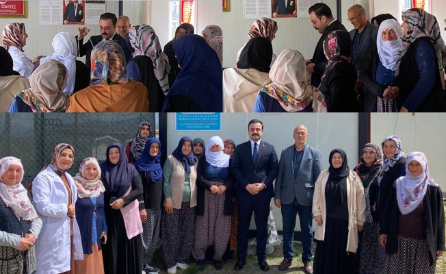 Kale'de dikiş nakış kursiyerleri üretiyor, aile ekonomisine katkı sağlıyor