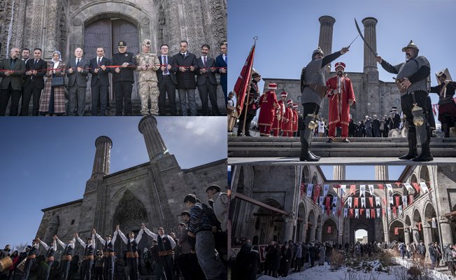 Erzurum'da 50. Turizm Haftası etkinlikleri Çifte Minareli Medrese'de başladı