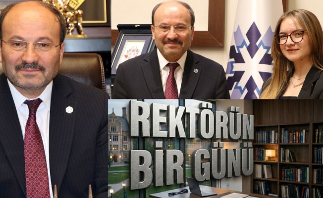 ETÜ'de dikkat çeken deneyim: öğrenci, rektörün bir gününe eşlik etti