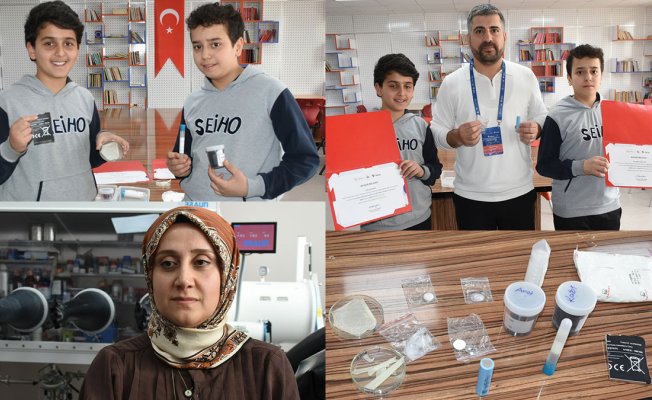Malatya'da ortaokul öğrencilerinin elektrikli araç bataryası yangınlarına karşı geliştirdiği proje TÜBİTAK'ta ikinci oldu