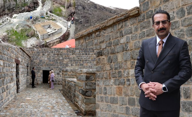 Hakkari'de 466 yıllık Zeynel Bey Medresesi eski görünümüne kavuştu