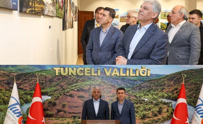 Kültür ve Turizm Bakan Yardımcısı Nadir Alpaslan, Tunceli Valiliği ve Müzesi'ni ziyaret etti