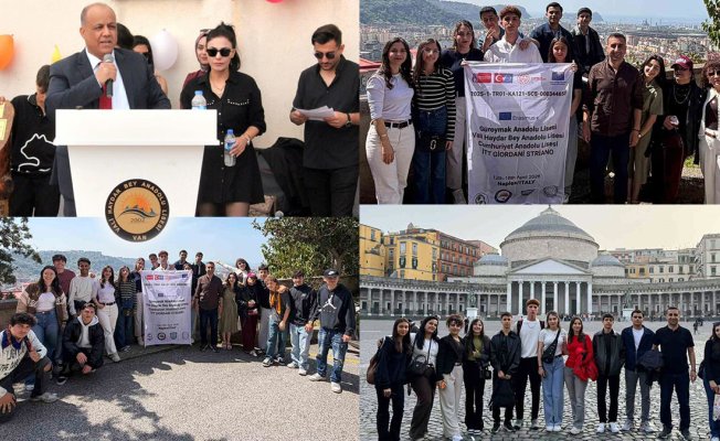 Van Vali Haydar Bey Anadolu Lisesi, Erasmus projesiyle öğrencilerini İtalya'da dijital eğitimle buluşturdu