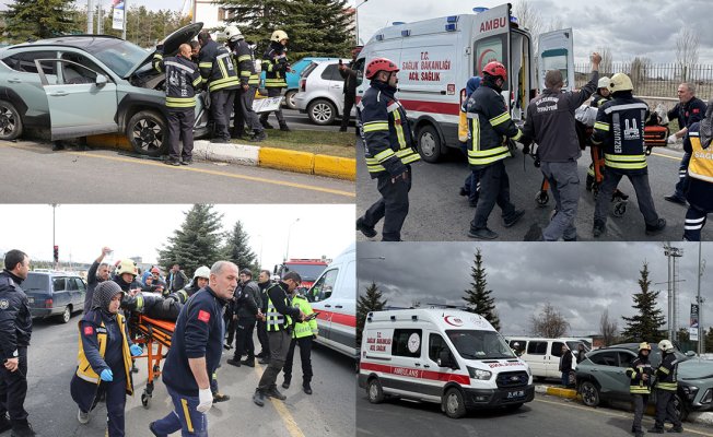 Erzurum'da refüje çıkan otomobilde fenalaşan sürücüyü itfaiye camı kırarak kurtardı