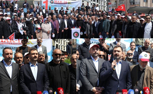 HAK-İŞ Genel Başkan Yardımcısı Mehmet Ali Kayabaşı Elazığ'da konuştu: İşçiler için memurlar gibi iş güvencesi istedi