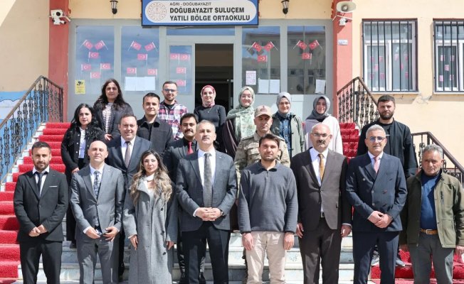 Vali Bozkurt, Doğubayazıt'taki Suluçem ve Dalbahçe köylerinde eğitim, sağlık ve güvenlik hizmetlerini inceledi