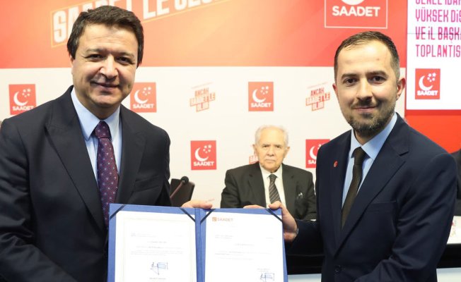 Saadet Partisi Ağrı'da yeni il başkanı belli oldu: Fetullah Tortumlu