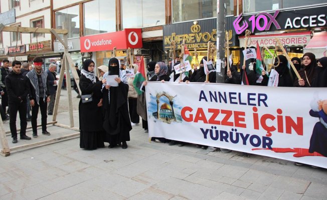 Ağrı'da Filistinli esirler için "İdam Kararına" tepki