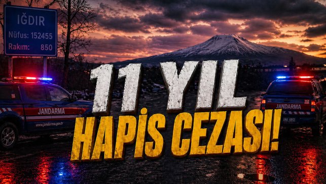 Iğdır'da 11 yıl hapis cezasıyla aranan firari hükümlü yakalandı
