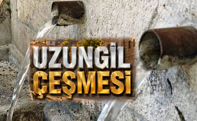 Ağın'da tahrip olan Uzungil Çeşmesi yeniden akmaya başladı