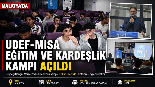 Malatya'da 100'ü Aşkın Uluslararası Öğrenci Kardeşlik Kampında Buluştu