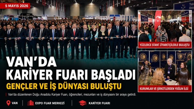 Van'da "Doğu Anadolu Kariyer Fuarı" başladı: Hedef 3 yılda 3 milyon genç istihdamı