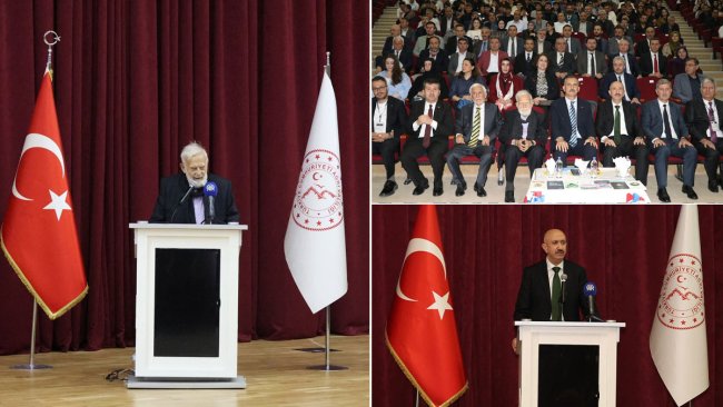 Ağrı'da Prof. Dr. Sadettin Ökten'in fikir dünyası konuşuldu