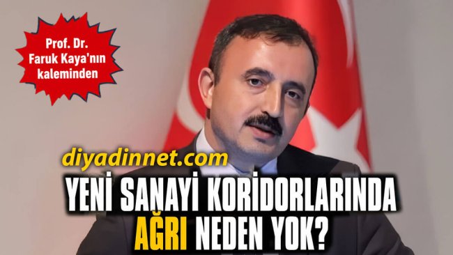 Prof. Dr. Faruk Kaya Yazdı: Yeni Sanayi Koridorlarında Ağrı Neden Yok?