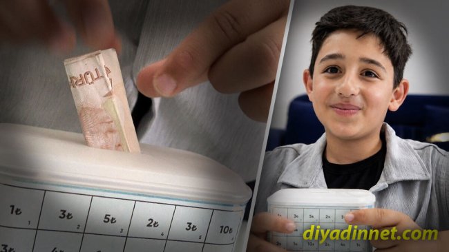Ağrılı 9 Yaşındaki Musab Ali, Harçlıklarını Filistinli Çocuklar İçin Biriktiriyor