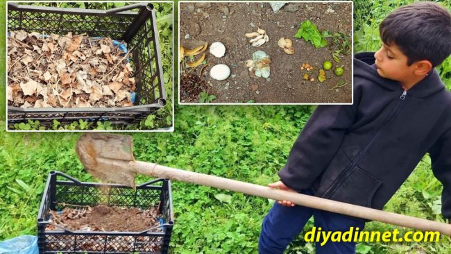 Ağrı'da Anasınıfı Öğrencileri Kompost Yapımını Uygulamalı Öğrendi
