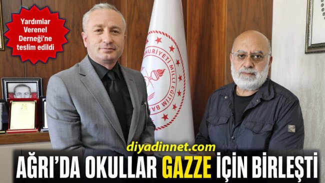 Ağrı'dan Gazze'ye Yardım Eli: Öğrenci ve Öğretmenlerden Destek