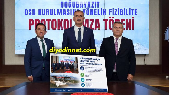 Doğubayazıt OSB İçin Kritik Adım: Fizibilite Süreci Başladı