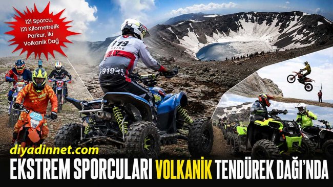 121 Sporcu, 121 Kilometrelik Parkur, İki Volkanik Dağ: Ağrı'da Sıra Dışı Enduro Yarışı
