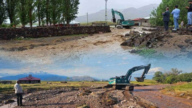 3 İlçede Taşkın! Ağrı'da Sağanak Sonrası AFAD ve DSİ'den Hızlı Müdahale