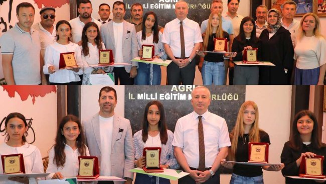 Ağrı'da Öğrenciler Bağımlılığa Karşı Yarıştı, Dereceye Girenler Ödüllendirildi