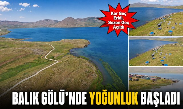 Ağrı'da Sıcaklık 32 Dereceyken Balık Gölü'nde 20-21 Dereceyi Geçmiyor!