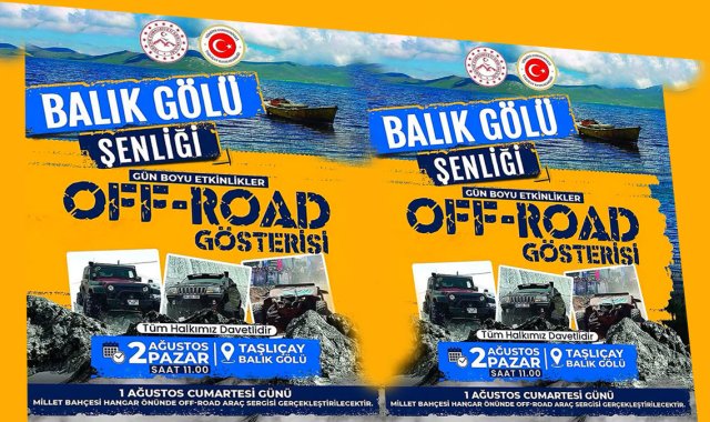 Balık Gölü Şenliği 2 Ağustos 2026'da Off-Road Gösterisiyle Başlıyor: İşte Program