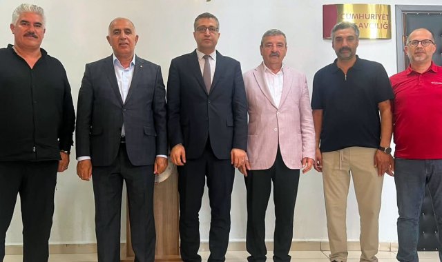 Ağrı'da ATSO Başkanı Saim Alpaslan'dan Cumhuriyet Başsavcısı İbrahim Yusufoğlu'na Ziyaret