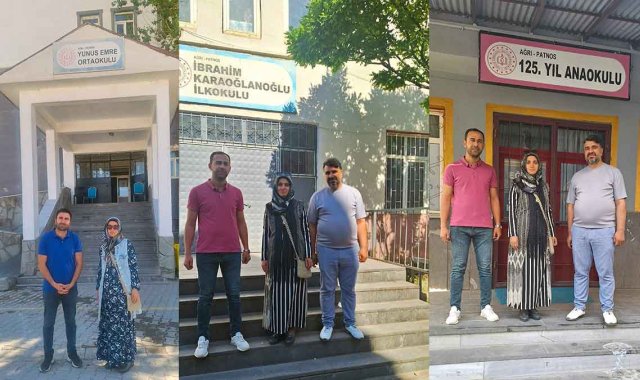 Patnos'ta 3 Okul Tek Tek İncelendi: Bakım ve Tadilat İhtiyaçları Belirlendi