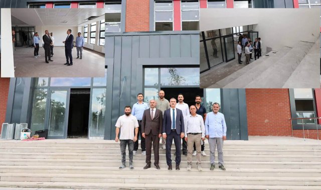 Ağrı'nın Yeni İl Halk Kütüphanesinde Sona Gelindi: 1.500 Kişilik Kütüphane Açılışa Hazırlanıyor