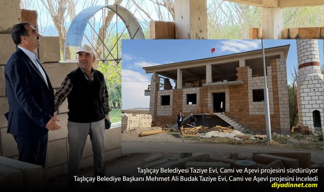 3 hizmet tek projede: Taşlıçay'da Taziye Evi, Cami ve Aşevi yapılıyor