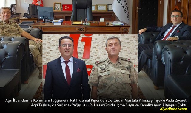 Yeni Görevi Belli Oldu: Tuğgeneral Fatih Cemal Kiper Defterdar Şimşek'i Ziyaret Etti