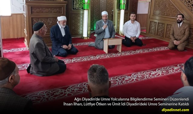 Mübarek Yolculuk Öncesi 2 Kritik Başlık: Diyadin'de Umre Semineri