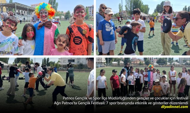 Patnos'ta 7 Branşlı Gençlik Festivali: Yoğun İlgi, Renkli Görüntüler