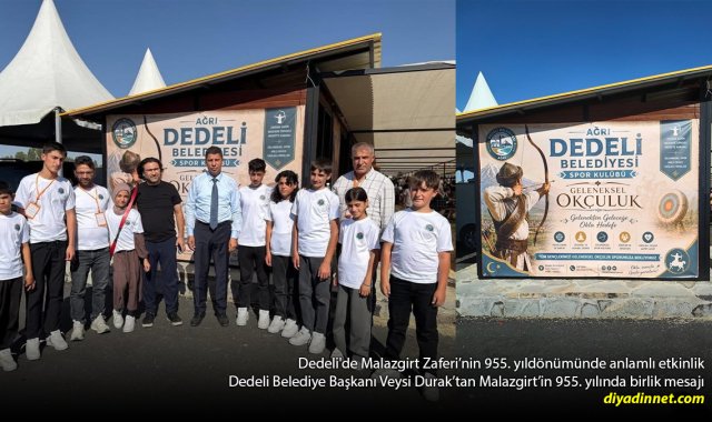 955. Yıl Coşkusu Dedeli'de Ata Sporuyla Yaşandı: Okçuluk Standı İlgi Odağı Oldu