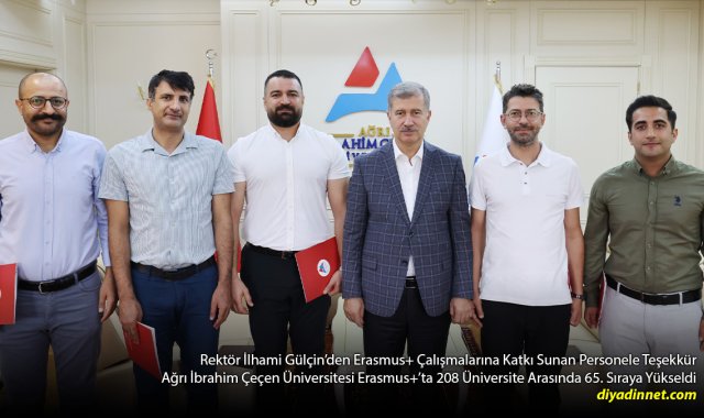 208 Üniversite Arasında 65. Sıraya Yükseldi: AİÇÜ Erasmus+'ta En Yüksek Hibesini Aldı