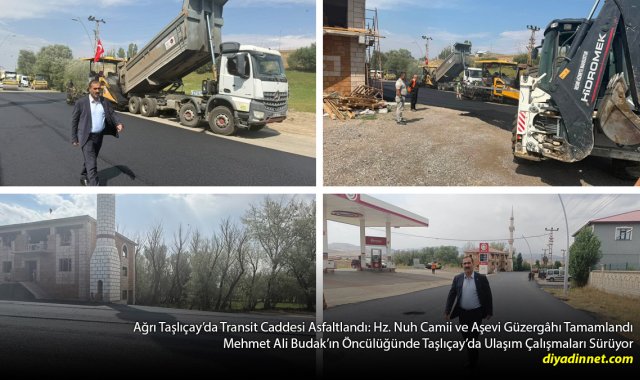 Taşlıçay'da Önemli Güzergâh Yenilendi: Transit Caddesi'nde Asfalt Tamamlandı