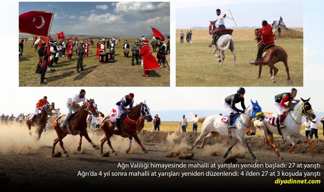 4 Yıllık Hasret Sona Erdi: Ağrı'da 27 Atla Nefes Kesen Yarış