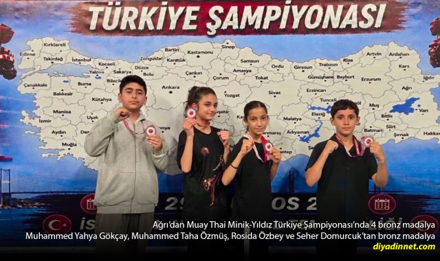 İstanbul'daki Türkiye Şampiyonası'nda Ağrı Damgası: 4 Sporcu Madalya Kazandı