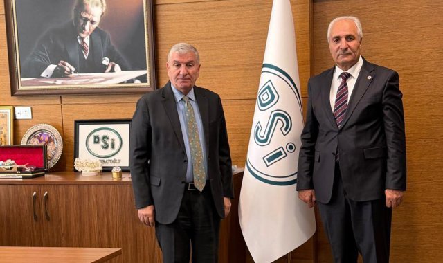 Eleşkirt'in yatırımları için Ankara teması: Başkan Yakut DSİ yönetimiyle görüştü