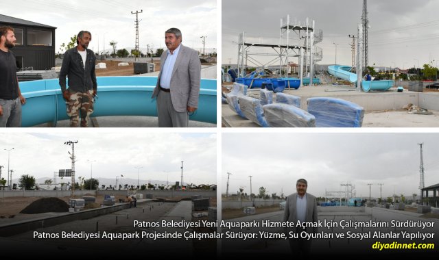 Patnos'un Yeni Aquaparkında Neler Yer Alacak? Projede Öne Çıkan 5 Alan