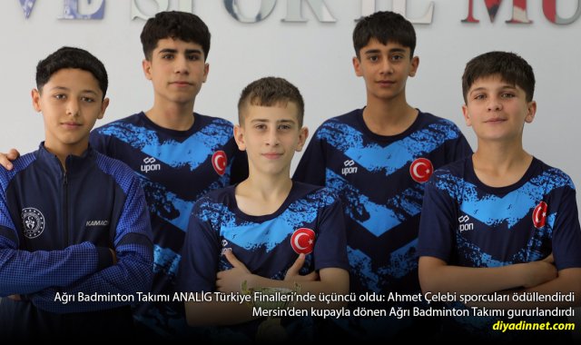 Ağrı'ya Türkiye üçüncülüğü gururu: Badmintoncuların yeni hedefi şampiyonluk