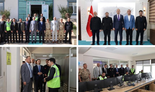 Vali Bozkurt Ağrı Çimento Fabrikası'nı İnceledi: Üretim Faaliyetleri Hakkında Bilgi Aldı