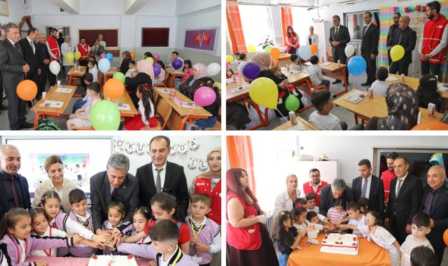 Ağrı'da Uyum Haftası'nın 2. Gününde Anlamlı Buluşma: Müdür Çakan 1. Sınıf Öğrencileriyle Bir Araya Geldi