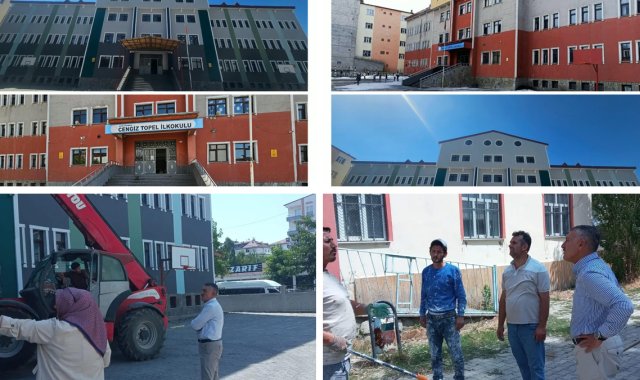 Patnos'ta Ders Zili Öncesi Büyük Değişim: Okullarda 4 Kritik Çalışma Sürüyor